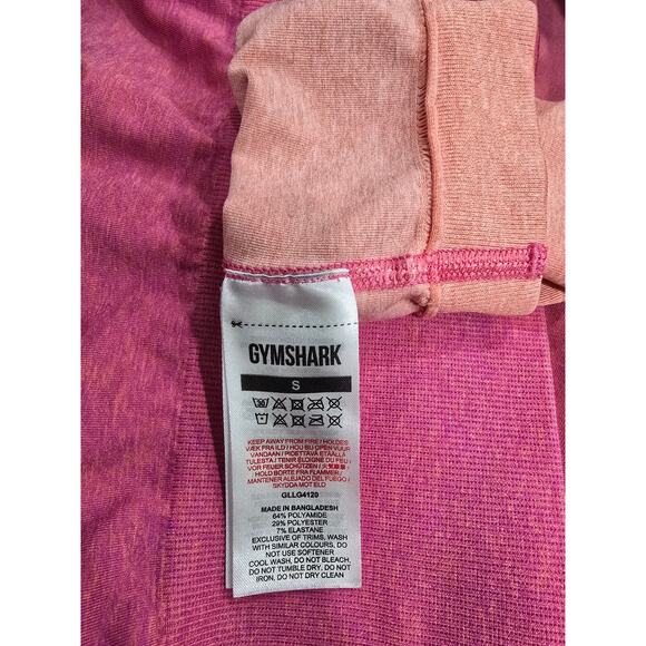 Gymshark Ombre Pink Seamless Leggings Small - Picture 15 of 15